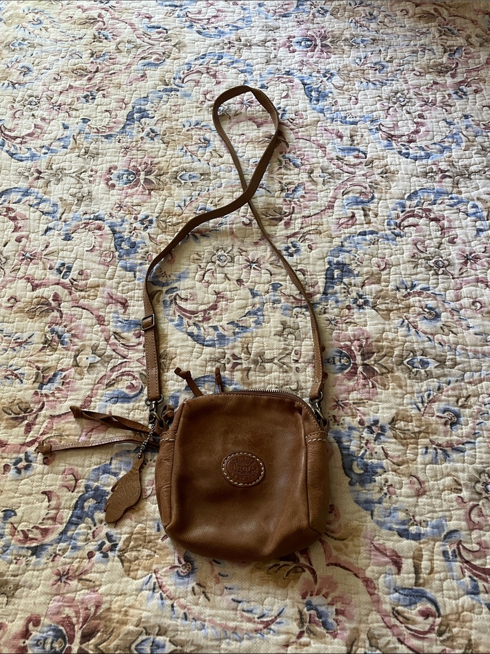 Roots crossbody purse